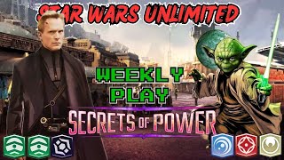DRYDEN VOS Energy Conversion Lab vs YODA Tarkintown | STAR WARS UNLIMITED | SECRETS OF POWER | GAMES