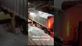 Техника для оперативной уборки снега с дорог и улиц