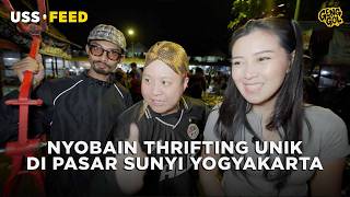 BELANJA DI PASAR SUNYI TEMPAT THRIFTING YANG GAK BOLEH BERISIK!  | #GENGGOL Jejouw, Ardan