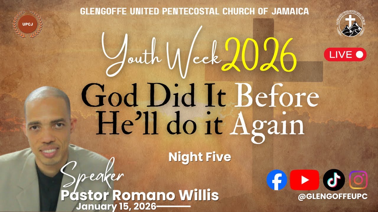 YOUTH WEEK!!! 2026 | Thursday Night Service l Minister Andrew Ellis