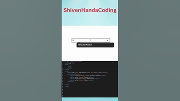 Build AutoSuggestion Input from Scratch HTML CSS JavaScript