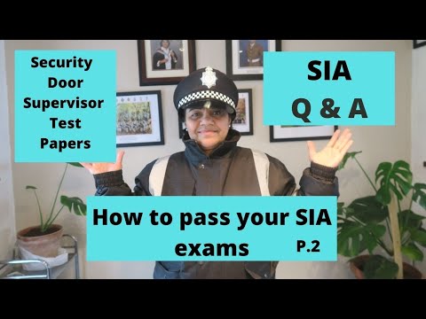 वीडियो: SIA टेस्ट के लिए पास मार्क क्या है?
