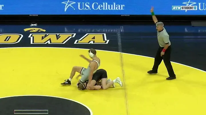 157 LBS: #2 Kaleb Young (Iowa) vs. George Carpente...