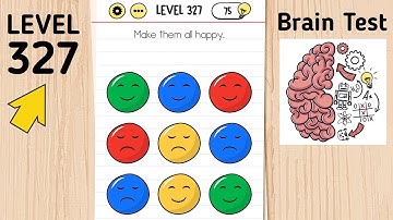 Brain Test Level 327 Make Them All Happy.