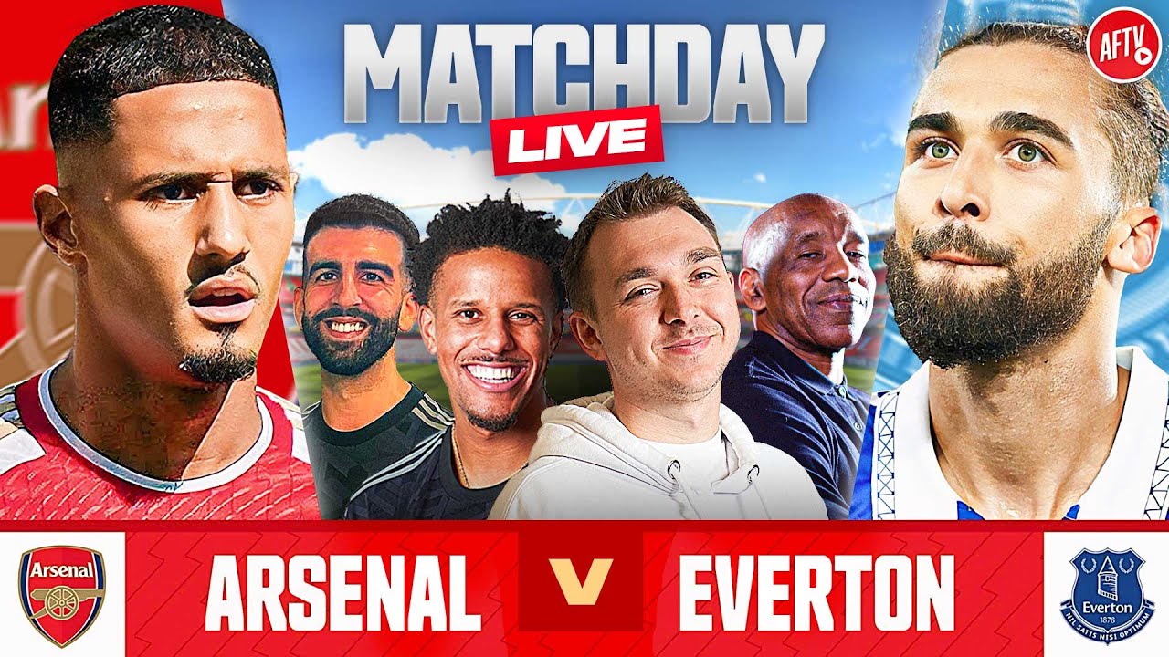 LIVE: Arsenal vs Everton  English Premier League football
