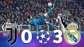 Ювентус 0 x 3 Реал Мадрид ● Лига чемпионов 2018 Расширенные голы и яркие моменты HD