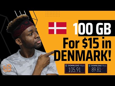 Denmark SIM Card Comparison 🇩🇰 - Which One Is The BEST? Lycamobile vs Lebara - Speedtest