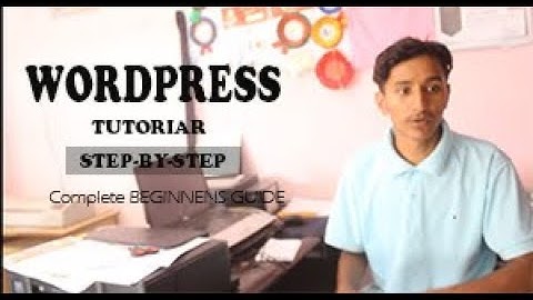 WordPress Tutorial 1: Introduction{Nepali}