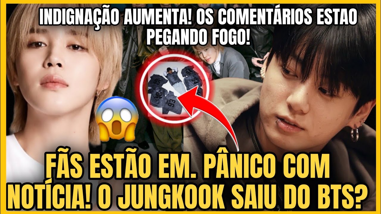Jungkook Saiu Do Grupo Bts