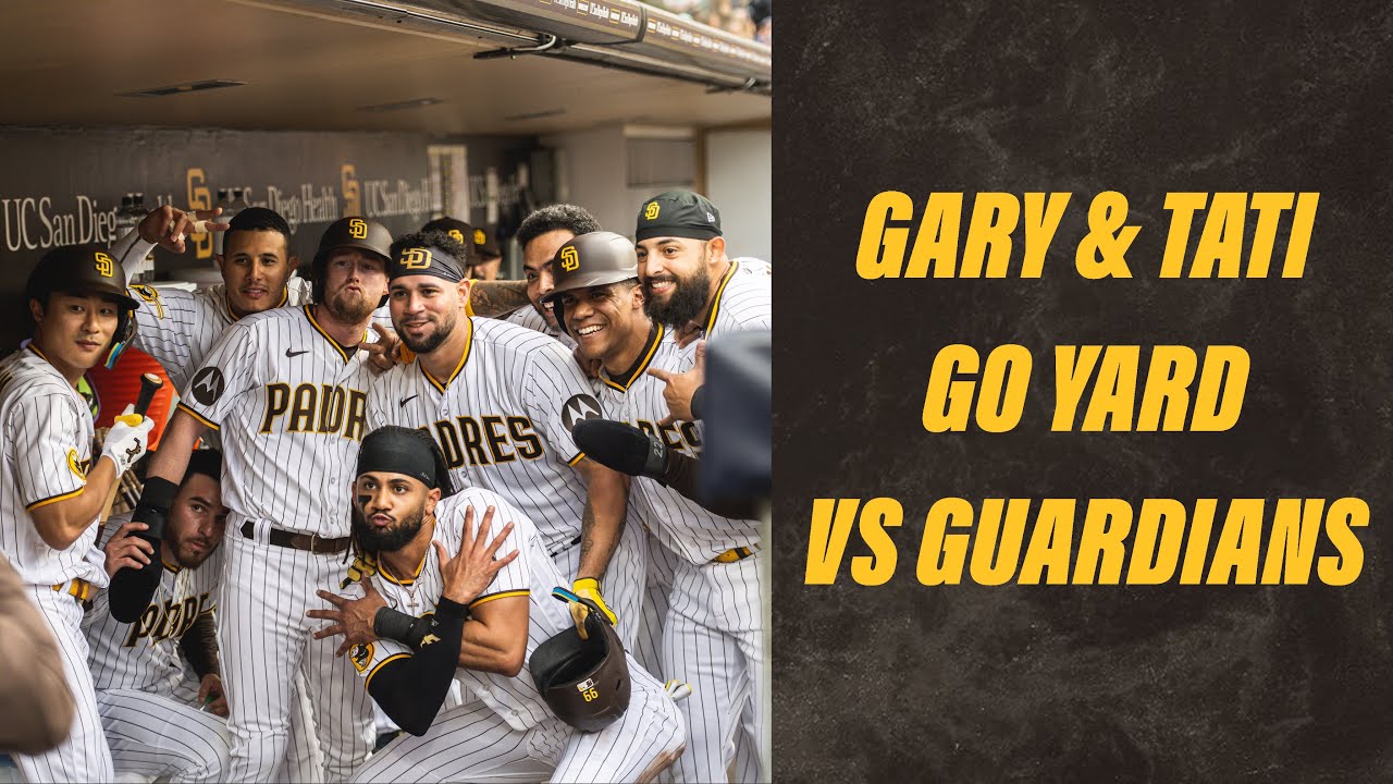 Gary & Tati Go Yard  Padres vs. Guardians Highlights (6/13/23) 