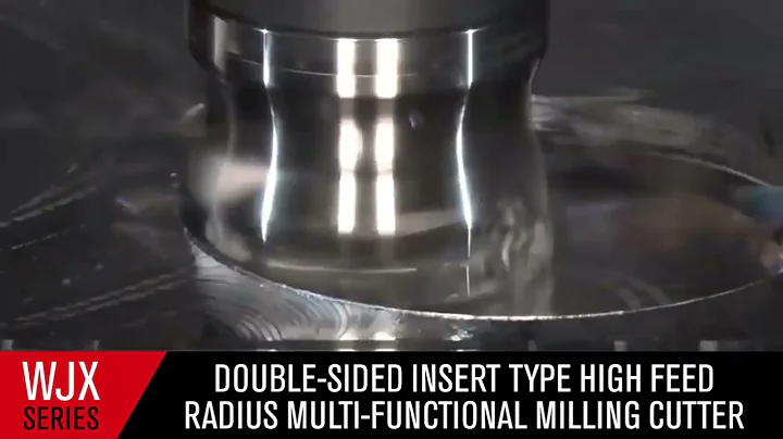 DIAEDGE WJX Series Double-Sided Insert Type High Feed Radius Milling Cutter
