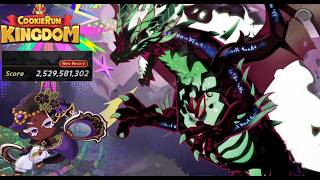 Chaos Dragon Raid Season 1 Top 1% With Lilac Team 2.5B+ | Cookie Run Kingdom