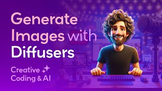 GENERATE IMAGES with DIFFUSERS · Pipelines & Schedulers — Creative AI & Coding with Nono · Live 119