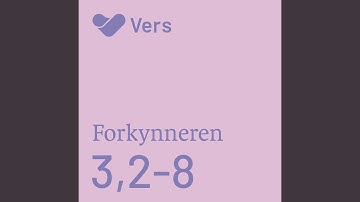 Forkynneren 3,2-8