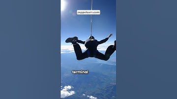 Can you fall faster than gravity? #zeppelearn #facts #science #sciencefun