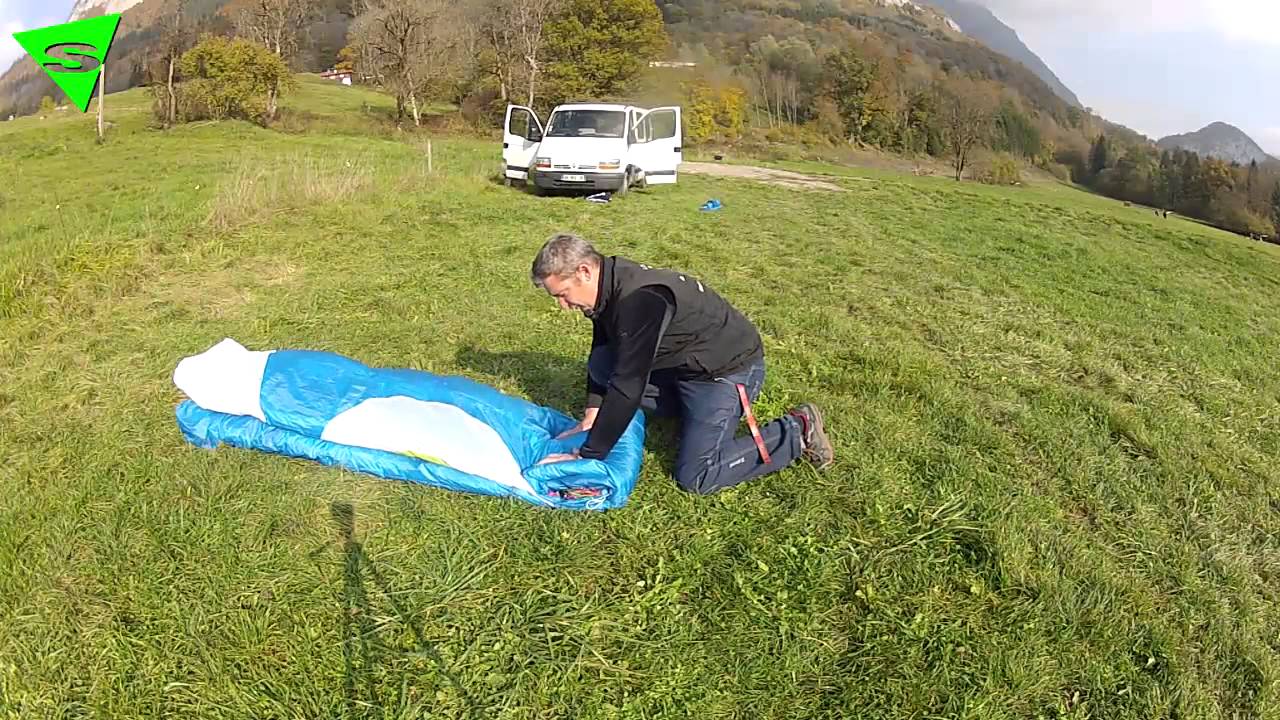 Tutoriel parapente : apprendre à plier son aile sans magic bag