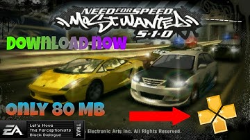 Download NFS Most wanted game in Android (only 80 mb).