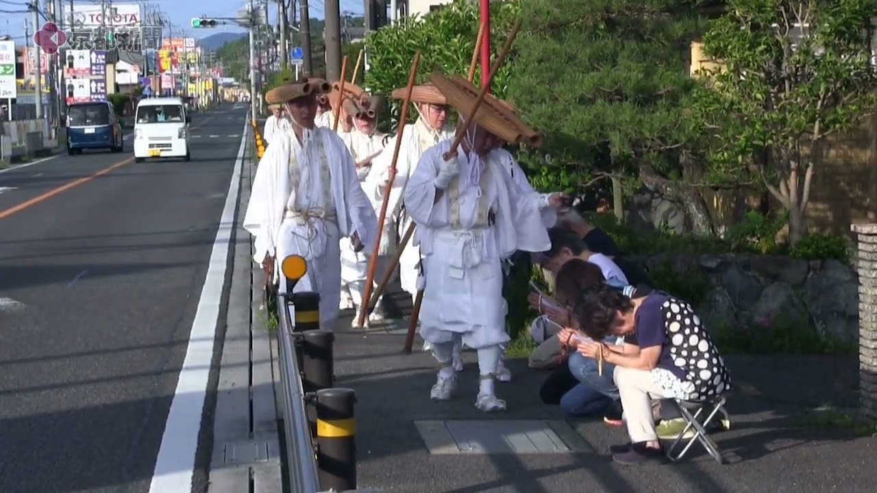 葛川参籠（2023年7月16日　滋賀県大津市）　Practitioners of Mt. Hiei participate in 