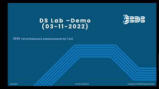 BDB 7.6 - DS Lab Features