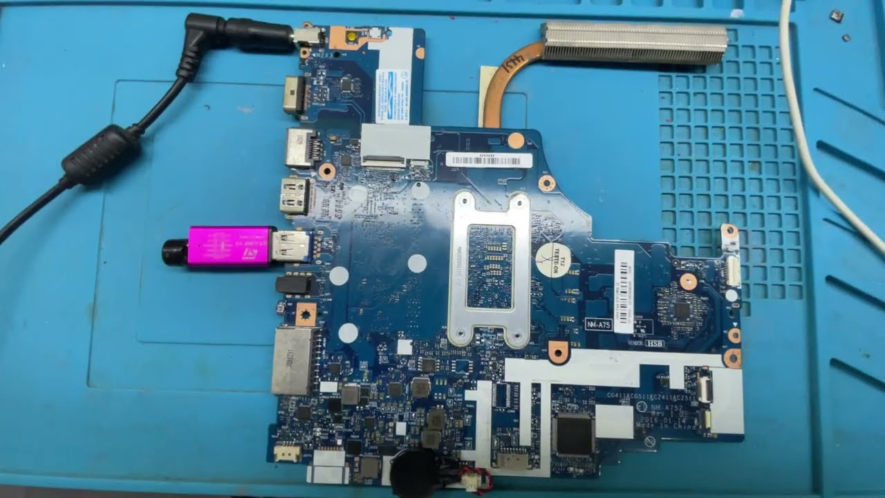 LENOVO IDEAPAD 310-15ISK NM-A752 Não liga! Placa reparada. - YouTube