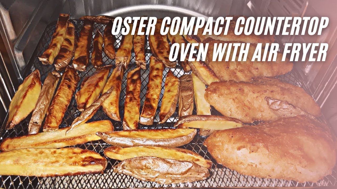 Oster Compact Countertop Oven With Air Fryer 