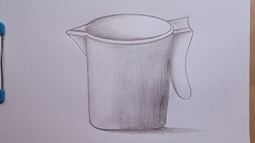 How To Draw Object Drawing - Mug For Elementary, Intermediate Exam | #MugDrawing, #ObjectDrawing.