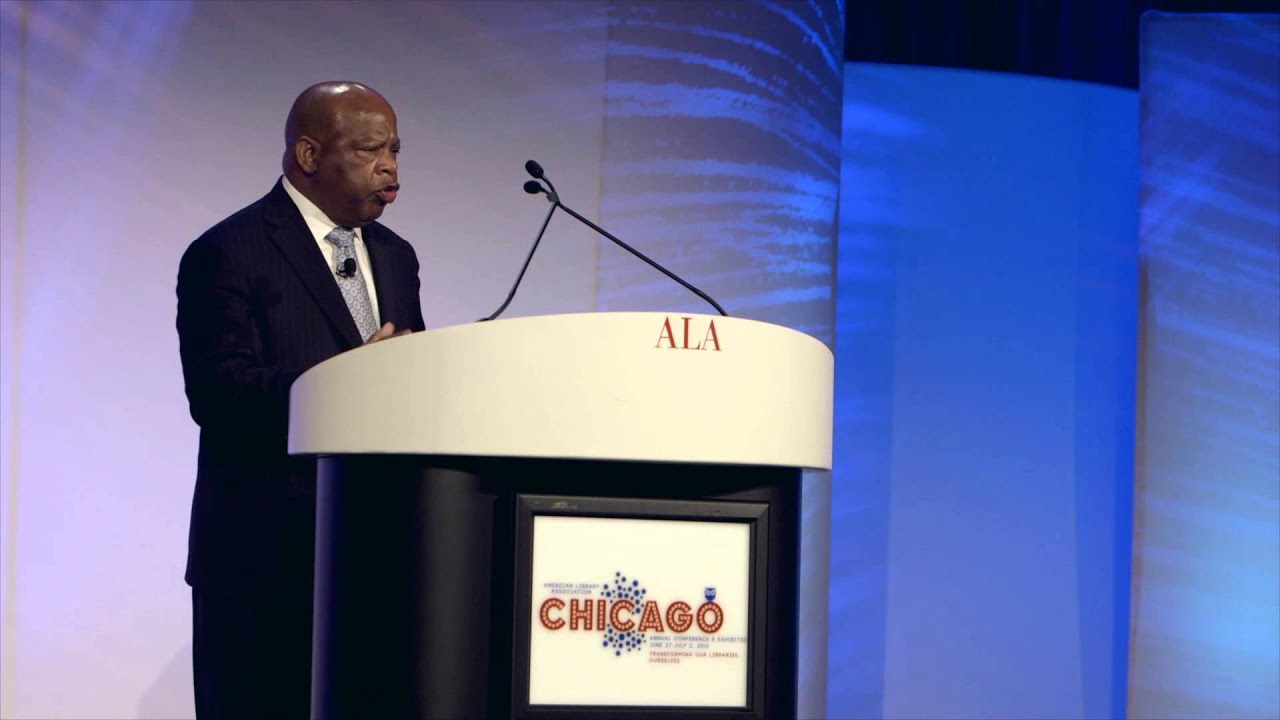 Presentation with Congressman John Lewis at the 2013 ALA Annual ...