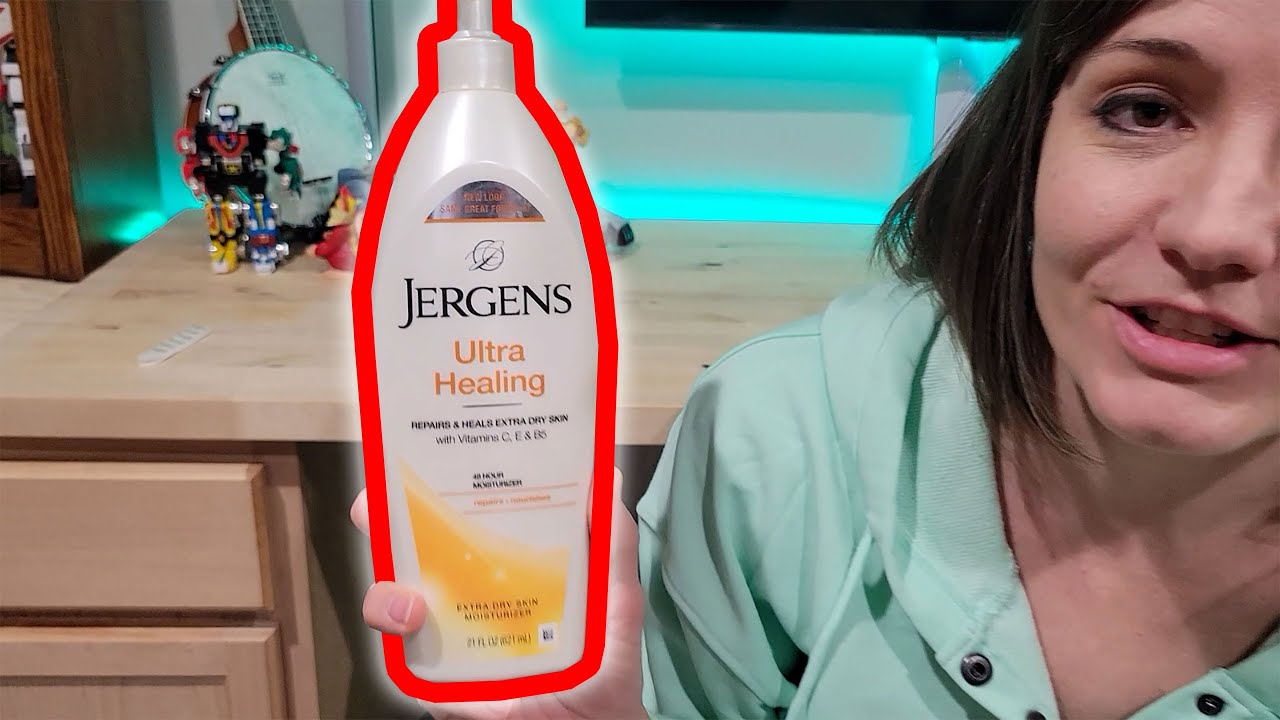 Quick review of Jergens ultra healing lotion YouTube