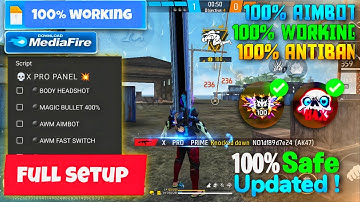 Free Fire lua script Game Gardian script || gg Script ff hack Antiban FF Panel|FF Hack | FF Injector