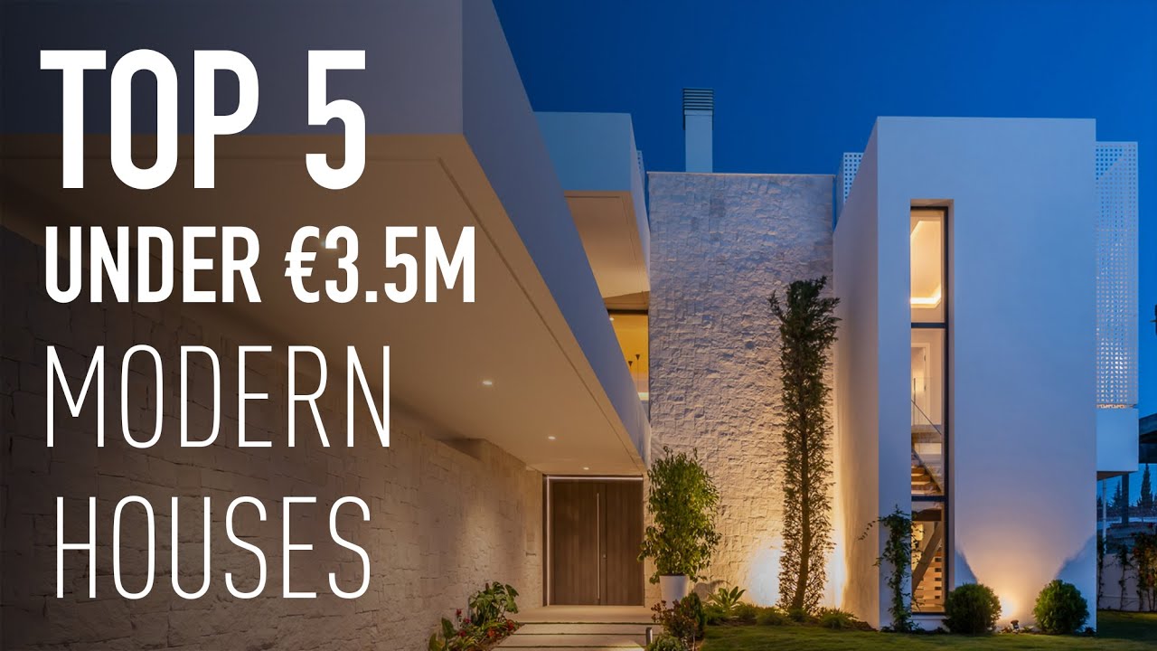 Top 5 Modern Houses in Marbella under €3.5M | Drumelia Real Estate