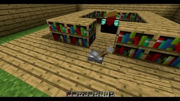 Hidden Enchantment table (Redstone Tutorial)