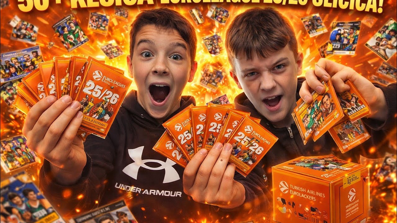Otvaranje 50+ EUROLEAGUE kesica, DOBILI ….🤩🤩