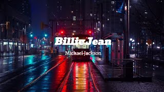 Michael Jackson - Billie Jean (Lyrics) Resimi