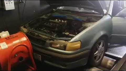 Toyota 20v in for a std dictator tune for R800 no before results after the tune made 117kws