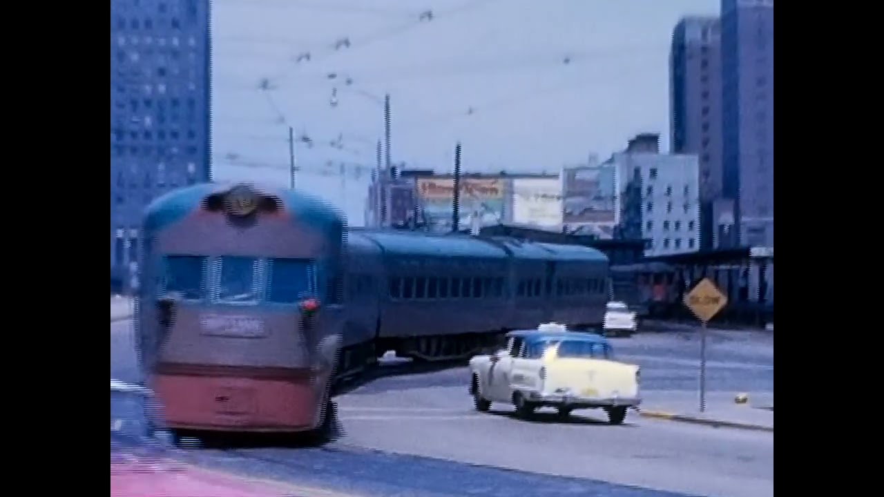 Междугородние трамвайные линии Чикаго в 1960-х годах: Северная и Южная береговые линии.