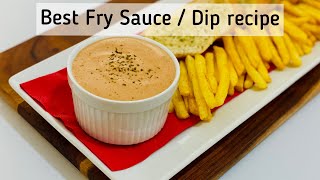 How To Make Best Fry Sauce | Mayo sauce recipe | Easy DIY Dipping sauce recipe | Nummtube Kitchen