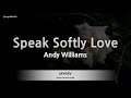 Andy williamsspeak softly love karaoke version