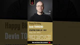 Happy birthday Devin TOWNSEND! May 5th 1972 #onthisday #happybirthday #industrialmetal #guitarhero