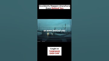 Accidents Happen Anywhere, Even Behind You! #thinkware #dashcam #dashcamvideos #car #crash
