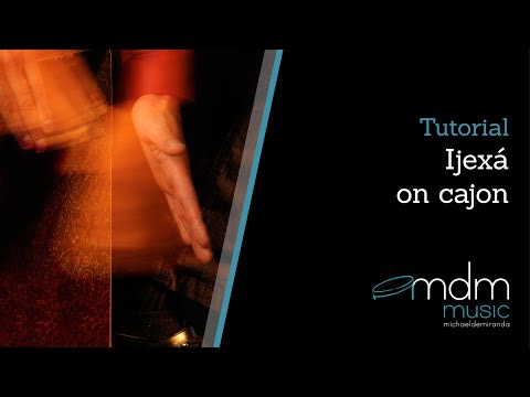 Ijexá on cajon, free lesson