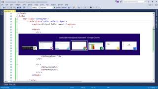 Bootstrap - Tables