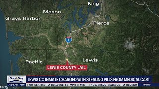Lewis County inmate charged with stealing pills from medical carts | FOX 13 Seattle Lewis County inmate charged with stealing pills from medical carts | FOX 13 Seattle