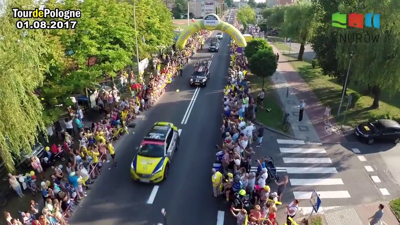 Tour de Pologne - Premia w Knurowie