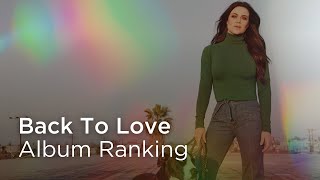 BACK TO LOVE by Vanessa Amorosi (Album Ranking &amp; Rating) [Top 11]