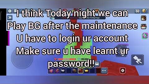 Blockman Go is on Maintenance We can