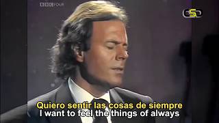 JULIO IGLESIAS - Volver a empezar - Spanish and english subtitles