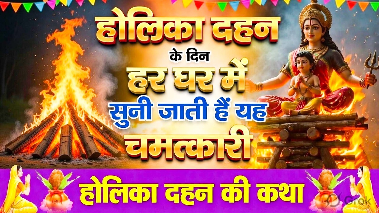 पारम्परिक होलिका दहन 2026 || Holika Dahan Special Bhajan || शुभ होली दहन भजन 2026