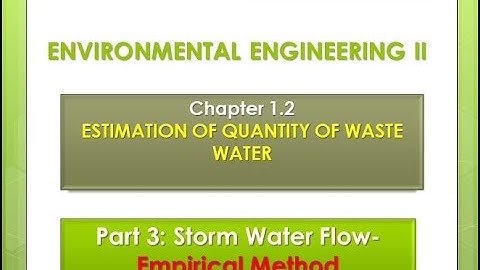 Environmental Engineering II-KTU Syllabus-Module 1-Chapter 1.2-Part3