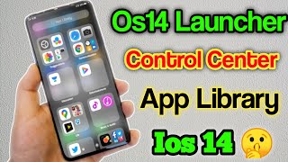 os14 Launcher Control Center App Library Ios 14 | Armoni Launcher screenshot 4