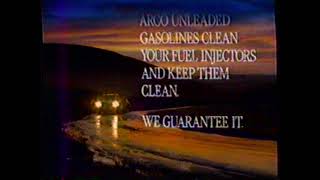 1986 Arco Clean Up With Arco - Its Guaranteed Tv Commercial
